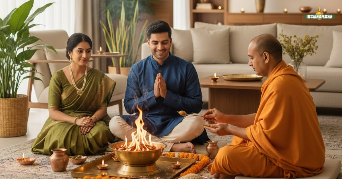 Garbhadhana Sanskar in 16 Sanskar and Shodasha Sanskar symbolising conscious conception and parenthood preparation